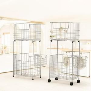 [오리지니크] 뽀큐트 이동식 트롤리 선반 트레이 바퀴달린 수납장
