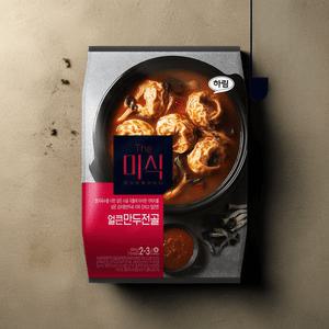 더미식 밀키트 얼큰만두전골 640g (2~3인분)