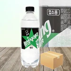 칠성 사이다 제로 500ml x 20펫 / 업소용