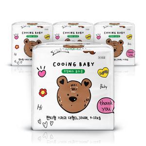 쿠잉 기저귀 팬티형 베러 놀라운 대형 26매 x4팩
