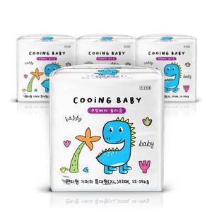 쿠잉 기저귀 팬티형 베러 놀라운 특대 22매 x4팩