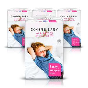 쿠잉 기저귀 에어드라이 팬티형 키즈 18매 x4팩