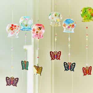 [문구티쳐] 민화샵 KC인증 봄 종 만들기 DIY 일본유리문종 풍경소리 썬캐쳐  봄만들기 DIY