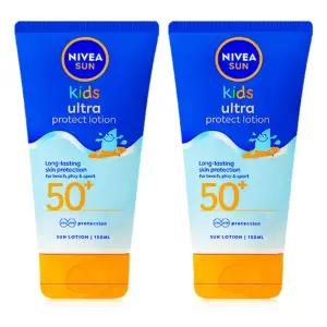 니베아 선크림 키즈 유아 어린이 워터프루프 썬크림 150ml 2개