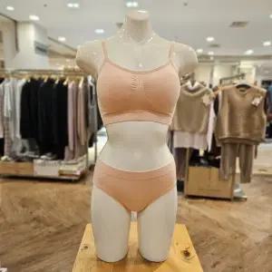 [대구백화점][세컨스킨]여성 심리스 프리미엄 모달 브라팬티세(NXWOU9834)