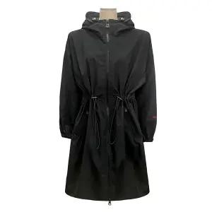 [버버리] 여성 BIRLEY 바람막이 롱 자켓/블랙/8084267