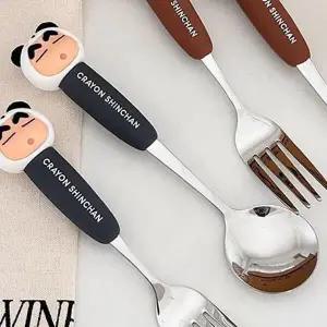 [아트박스]/키즈키즈 짱구는못말려 피규어 숟가락 블랙C02075