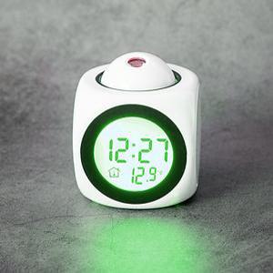 알람시계 프로젝션 말하는 음성안내 스마트빔탁상시계