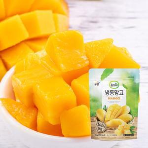 냉동망고 다이스 1kg x3개
