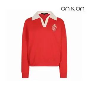 [온앤온][온앤온] 카라 배색 포인트 티셔츠(JW2SE100)