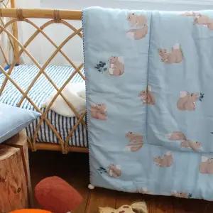 갤러리아 [리틀아카이브][크레므앙팡] 포코 모달+밍크 이불 J(100X140)