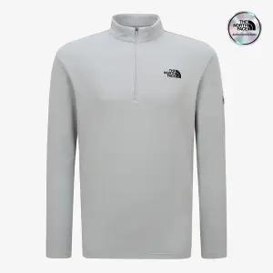 [노스페이스] [노스페이스 공식] NT7LQ53B 바소디노 롱슬리브 집티_LIGHT GRAY