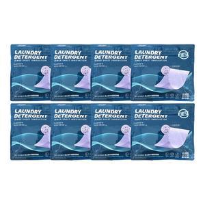 [ 테크 ] 엘지 한장빨래 시트세제 효소캡처 15매입 8개 라벤더향