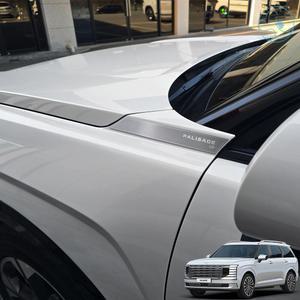 디올뉴 팰리세이드 알루미늄 본넷사이드 포인트 튜닝 몰딩 용품