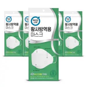 깨끗한나라 황사 방역 마스크 KF-94 대형 3입 5팩