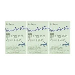 닥터린 콘드로이친 1200 콘레이티+MBP 1200mg x 30정 x 3박스 /An