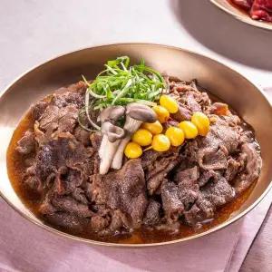 [햇살맞춤]깔끔한 맛 기사식당 소불백 3kg 500g 6팩 쇠고기양념육