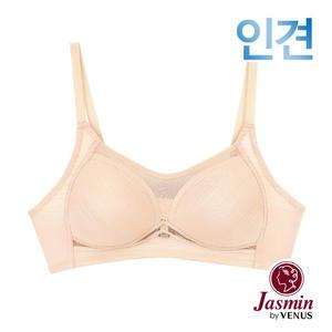 [자스민by비너스]A-D컵 인견 자카드 노와이어 무빙브라1종(JBRA025)75A-90D