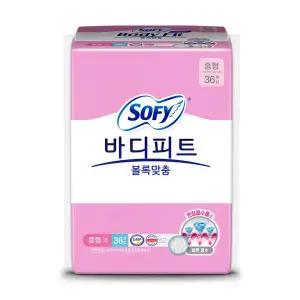 바디피트 볼록맞춤 울날 중형36p