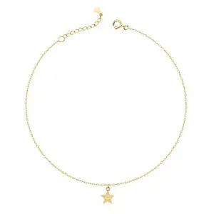 14K GOLD 해피니스 별 체인 발찌