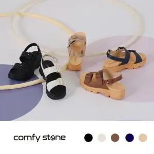 25SS [컴피스톤] 버클 레더 샌들