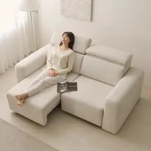 소프 무빙 3인용 패브릭 리클라이너 소파 슬라이드 모션 소파베드 CNS502C