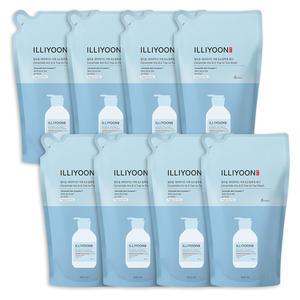 일리윤 세라마이드 아토 6.0 탑투토 워시 리필 500ml x8개