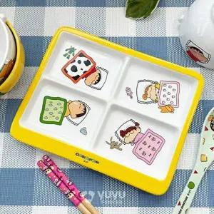 탑탑리빙 짱구는못말려 세라믹 4절 반찬기C03162