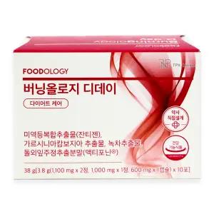 푸드올로지 버닝올로지 디데이 3.8g X 10포