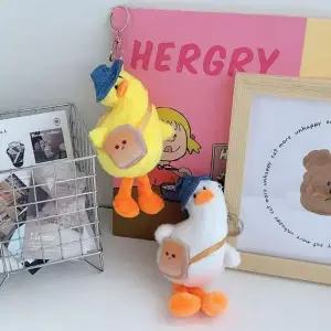 [하프클럽/]뒤뚱뒤뚱 오리 인형 열쇠고리 LM 0290 열쇠고리 오리