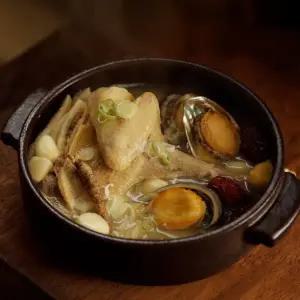 [애월아빠들][한방키트+현미누룽지 증정] 제주 구엄 토종닭 냉동 백숙 2마리 1.6kg 이상