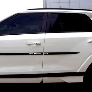 무쏘 EV 차량 도어 가드 레터링 패드 몰딩 스크래치 문콕방지 튜닝 용품