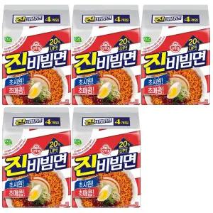 오뚜기 진비빔면 멀티팩(156GX20입)