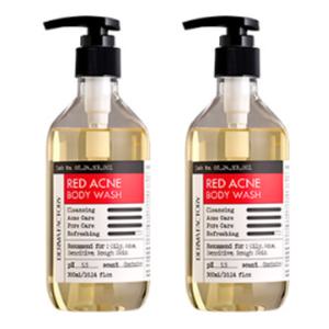 더마팩토리 레드 아크네 바디 워시 클렌저 300ml X2