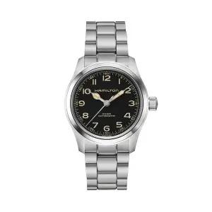 [해밀턴] H70405130 카키필드 머피 남성 메탈 오토매틱 38mm