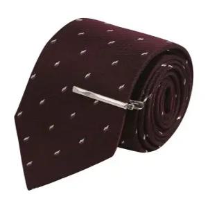 실크혼방 자수 웨이브 넥타이(FJATH0120)