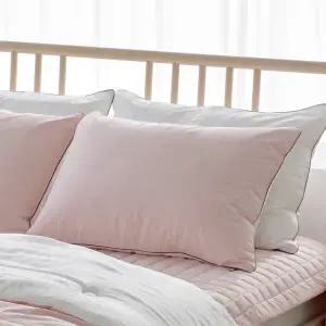 [롯데백화점]알리페즈 마일드 누비베개커버 핑크