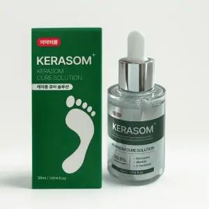 케라좀 큐어 솔루션 문제성 발톱 손톱 의약외품 30ml 1개