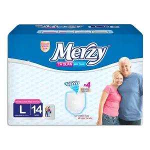 머지 언더웨어 성인용 팬티기저귀 대형 14개입 1팩/기저귀/안심/팬티/성인/팬티형/귀저기/어른/노인/환자용