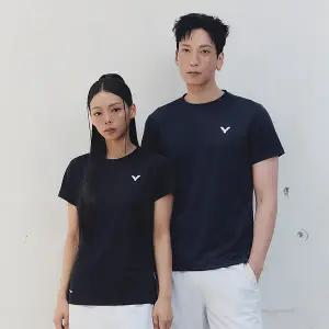 빅터 남성 여성 티셔츠 반팔 VT25CTS004M VT25CTS004F