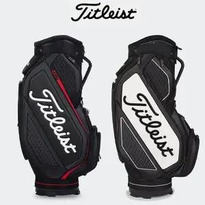[타이틀리스트] 젯블랙 미드 사이즈 캐디백 골프백 TB21SF4K 2025