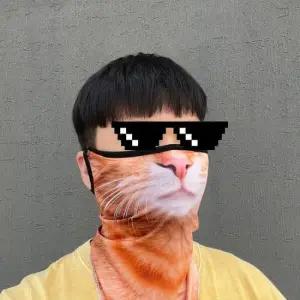 느낌상점 귀여운 운동마스크 가리개 얼굴 자외선 차단 마스크