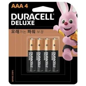 108997 알카라인건전지-디럭스 LR03(AAA)4PS 1.5V