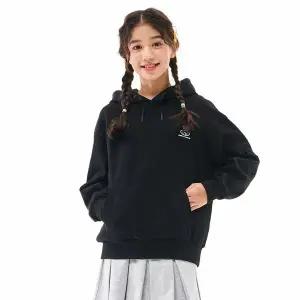 [보리보리/오션스카이]공용 루키 반전 그래픽 후드티셔츠