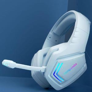 PC용 무선 헤드셋 컴퓨터 2.4G 화이트