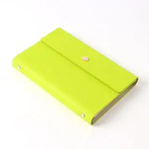 [하프클럽/]A6 다이어리형 교무수첩 라임 6공 노트