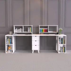 아이린 모듈형 책상 1인용 2인용 1000 1200 2000 2400 사이즈 3colors