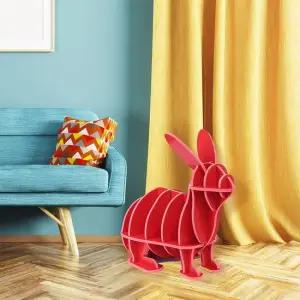 어린이방인테리어 책장 토끼모양 책선반 책진열대 책정리 책진열대 책진열장 책선반