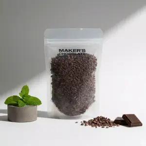 [메이커스초콜릿] 싱글오리진 카카오닙스 패키지 탄자니아산 100g 코코아 건강 간식 비건 요거트토핑