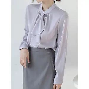 [에꼴드파리]라벤더 프릴 블라우스 F59WBB015Z_P406054508